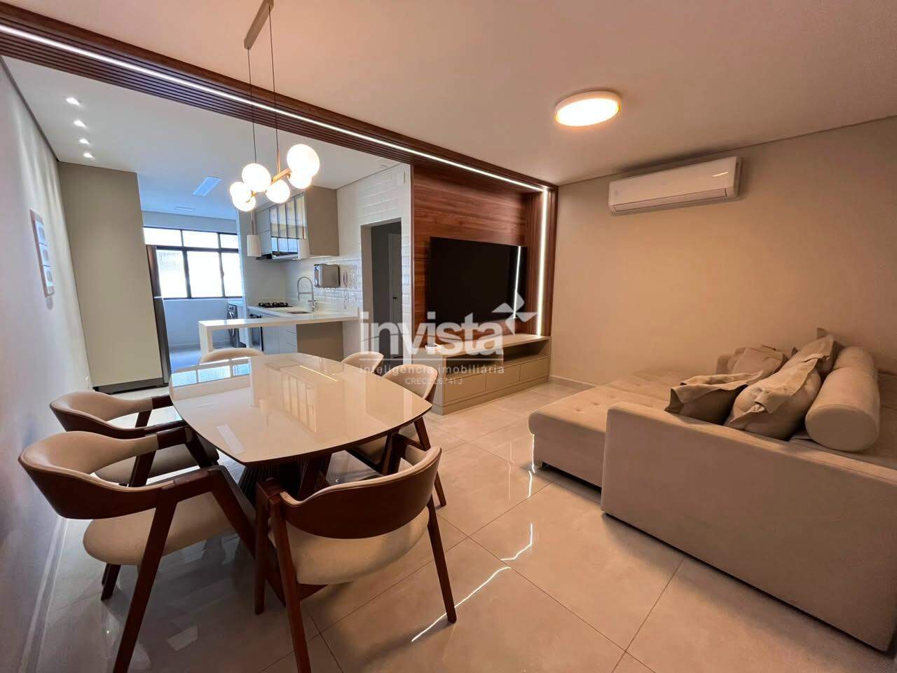C&oacute;digo: 13057 R$ 750.000,00 Apartamento &agrave; venda em Santos-SP no bairro Macuco, com 2 dormit&oacute;rios e 74m&sup2; 74 m&sup2; 2 quartos 1 vaga - Santos