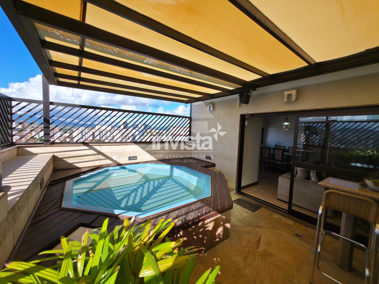 C&oacute;digo: 13344 R$ 1.380.000,00 Cobertura &agrave; venda no bairro Embar&eacute; 151 m&sup2; 3 quartos 2 vagas - Santos