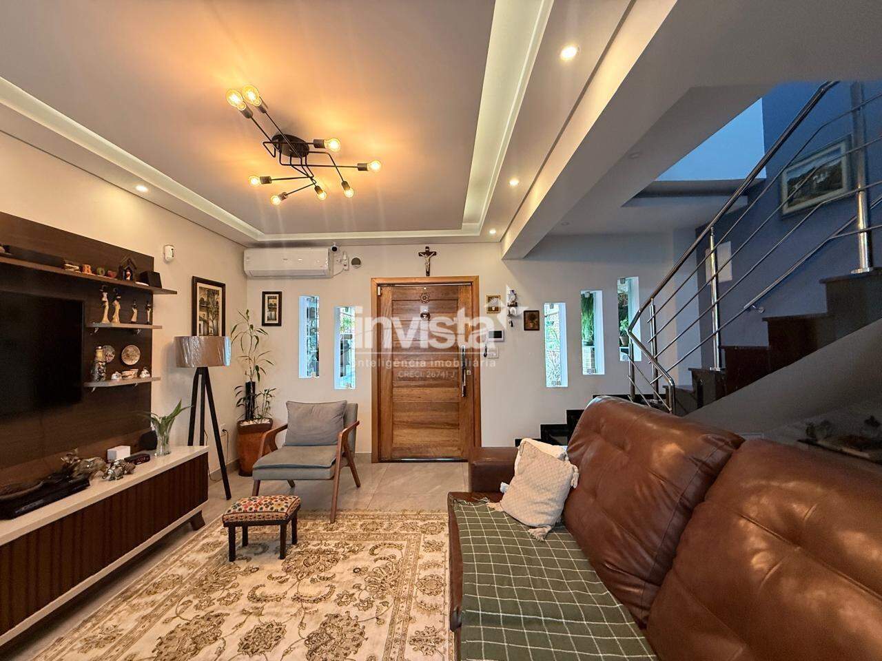 C&oacute;digo: 13433 R$ 1.100.000,00 Casa &agrave; venda em Santos-SP no bairro Ponta da Praia, com 3 dormit&oacute;rios e 102m&sup2; 102 m&sup2; 3 quartos 2 vagas - Santos