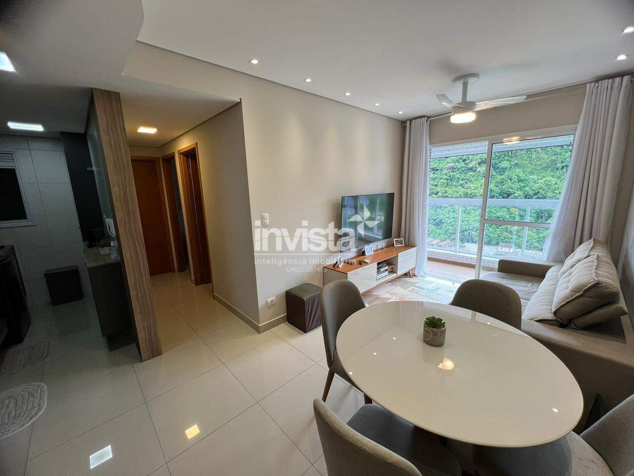 C&oacute;digo: 13634 R$ 520.000,00 Apartamento &agrave; venda no bairro Vila Mathias 48 m&sup2; 2 quartos 1 vaga - Santos