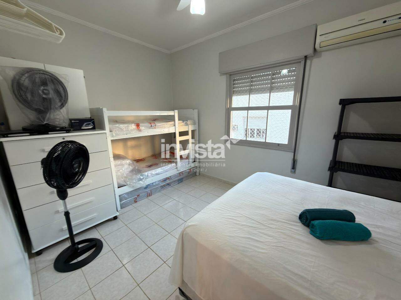 Apartamento &agrave; venda em Santos-SP no bairro Boqueir&atilde;o, com 1 dormit&oacute;rio e 59m&sup2; - Santos