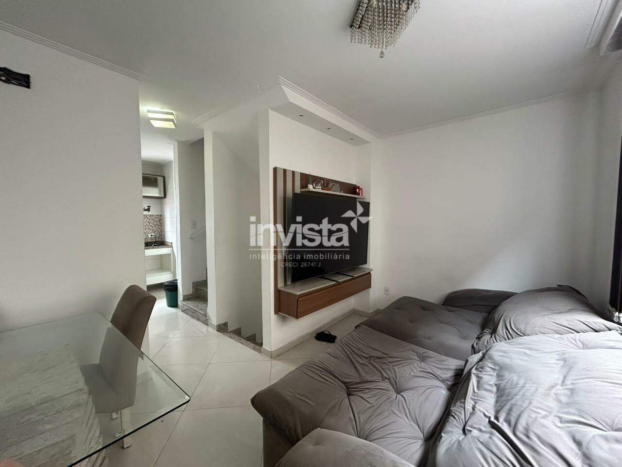 C&oacute;digo: 13704 R$ 515.000,00 Casa &agrave; venda em Santos-SP no bairro Estu&aacute;rio, com 2 dormit&oacute;rios e 86m&sup2; 86 m&sup2; 2 quartos 1 vaga - Santos