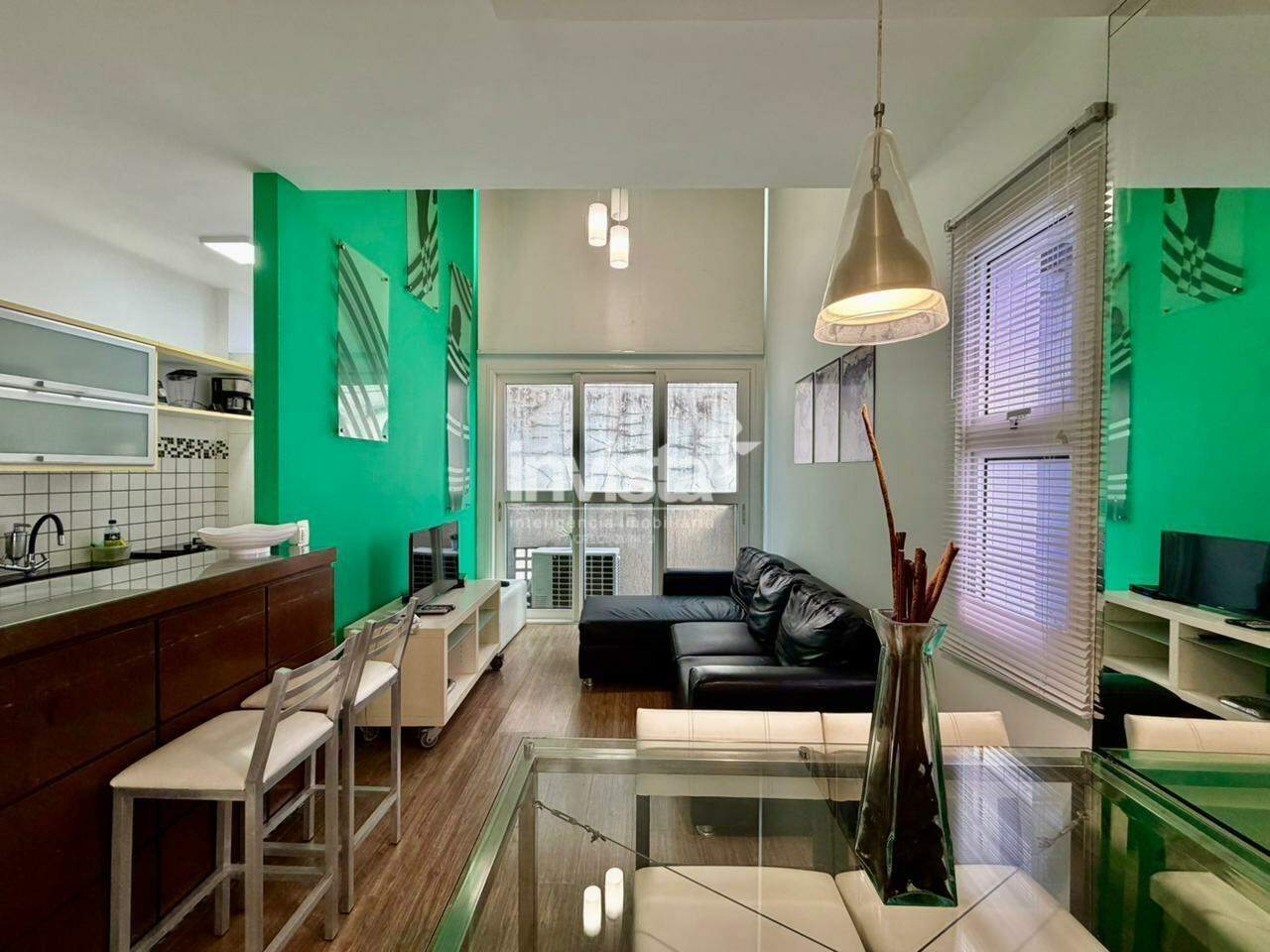 C&oacute;digo: 13712 R$ 820.000,00 Apartamento &agrave; venda no bairro Gonzaga 69 m&sup2; 1 quarto 1 vaga - Santos