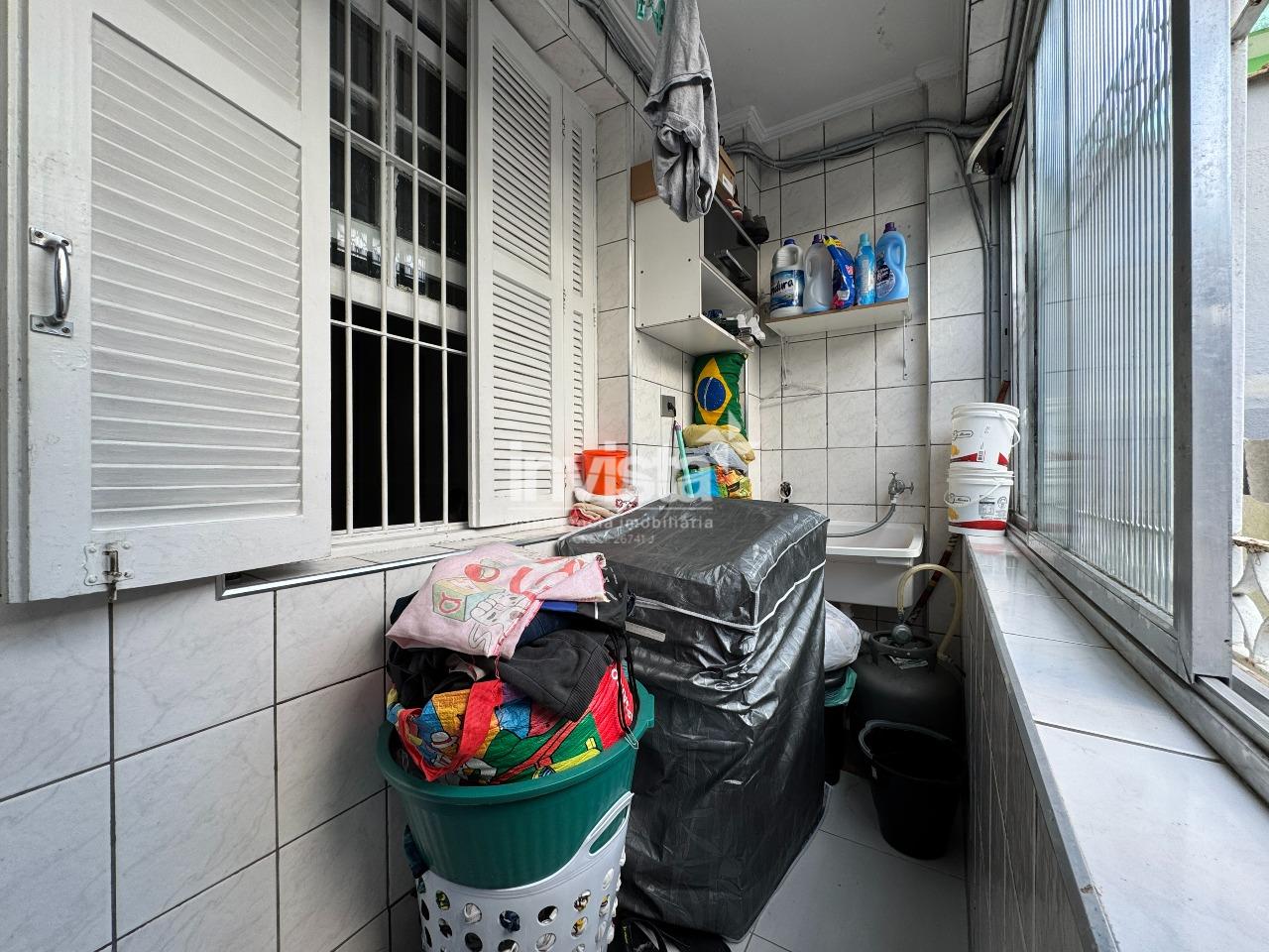 Apartamento &agrave; venda no bairro Encruzilhada - Santos