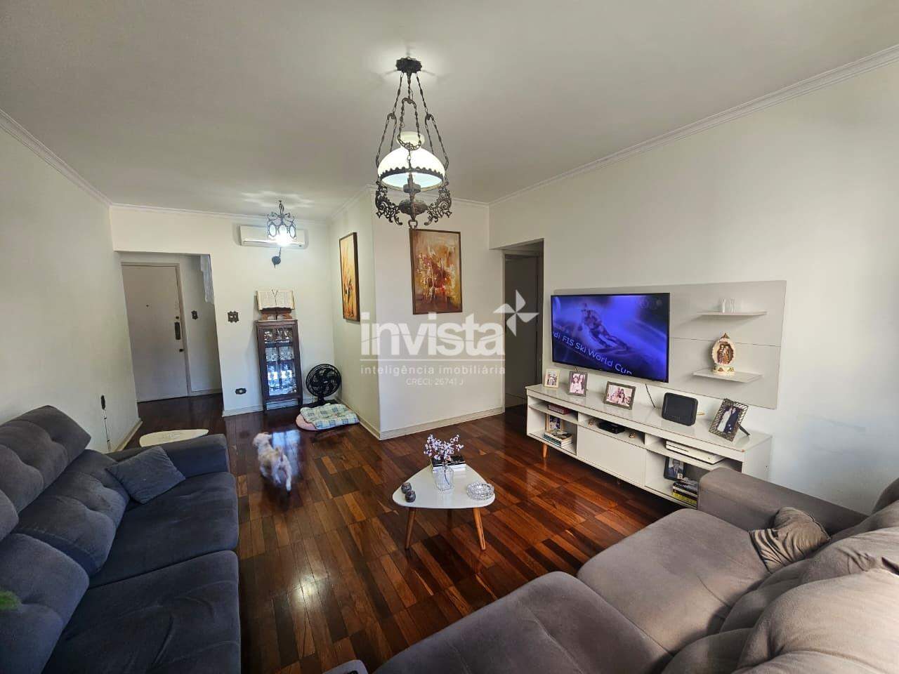 C&oacute;digo: 14058 R$ 600.000,00 Apartamento &agrave; venda no bairro Boqueir&atilde;o 118 m&sup2; 2 quartos 1 vaga - Santos