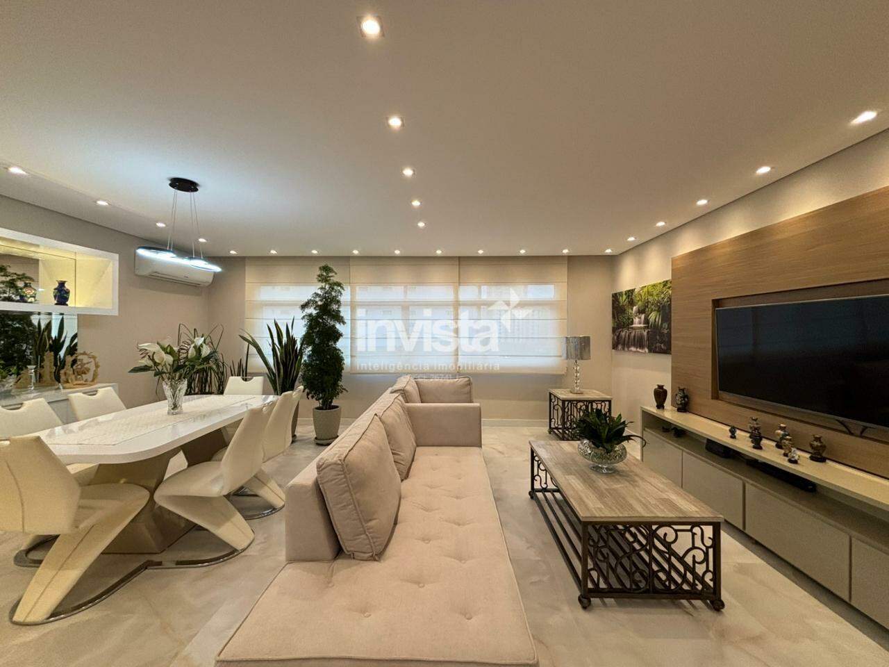 C&oacute;digo: 14112 R$ 1.550.000,00 Apartamento &agrave; venda em Santos-SP no bairro Boqueir&atilde;o, com 3 dormit&oacute;rios e 148m&sup2; 148 m&sup2; 3 quartos 2 vagas - Santos