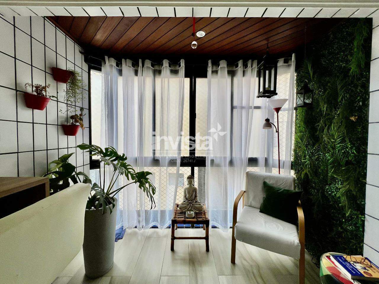 Apartamento reformado na Ponta da Praia, 2 dormit&oacute;rios! - Santos