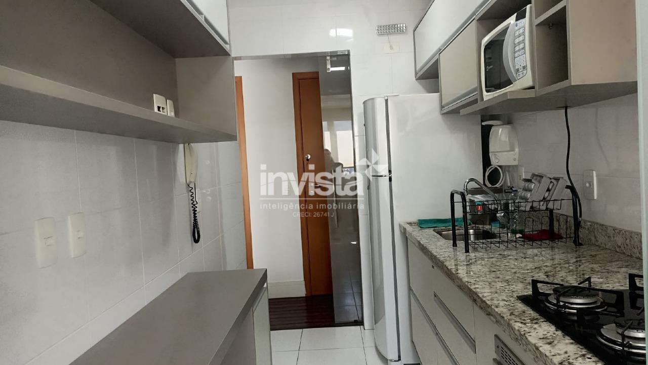 Gonzaga | 2 su&iacute;tes | Mobiliado | Varanda | Lazer completo | Arruma&ccedil;&atilde;o inclusa! - Santos