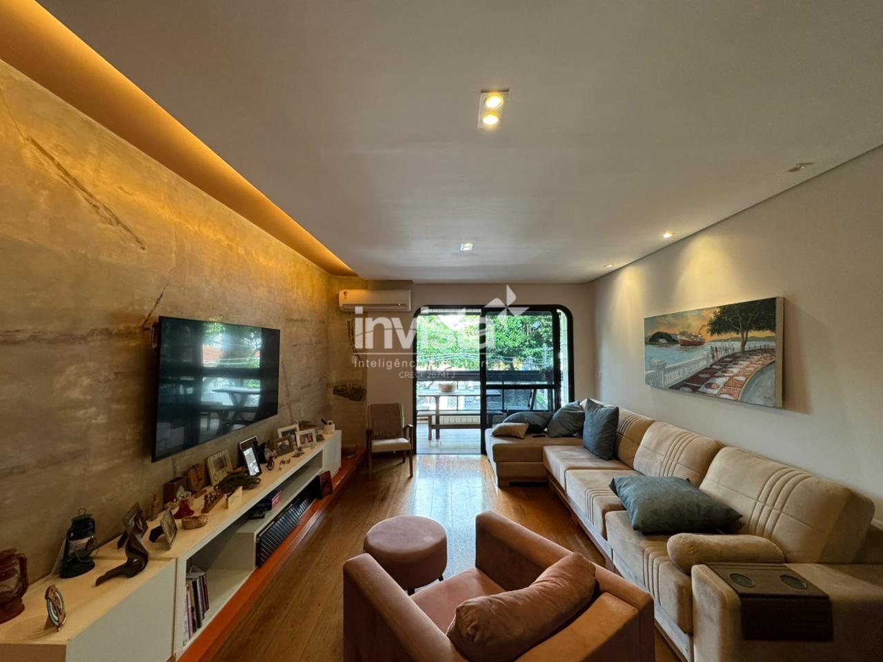 Apartamento &agrave; venda no bairro Gonzaga - Santos