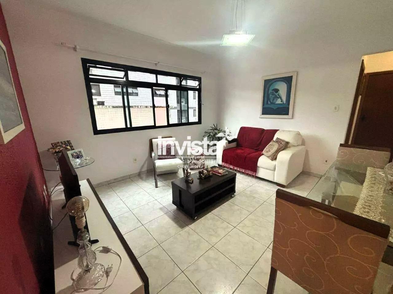 C&oacute;digo: 15485 R$ 560.000,00 Apartamento &agrave; venda no bairro Campo Grande 89 m&sup2; 2 quartos 1 vaga - Santos