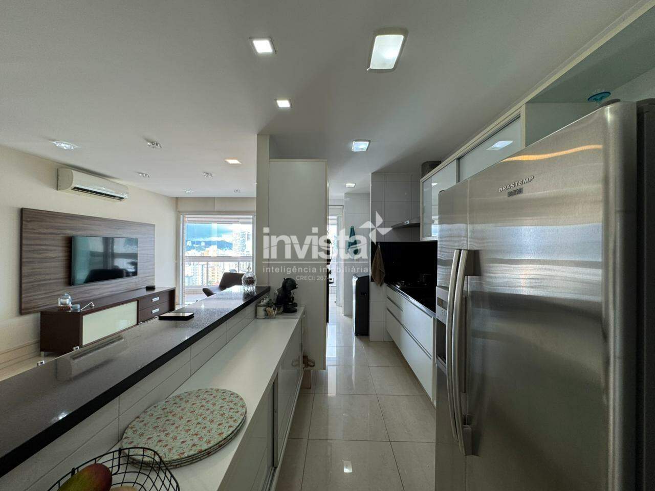 Apartamento &agrave; venda em Santos-SP no bairro Gonzaga, com 2 dormit&oacute;rios e 99m&sup2; - Santos