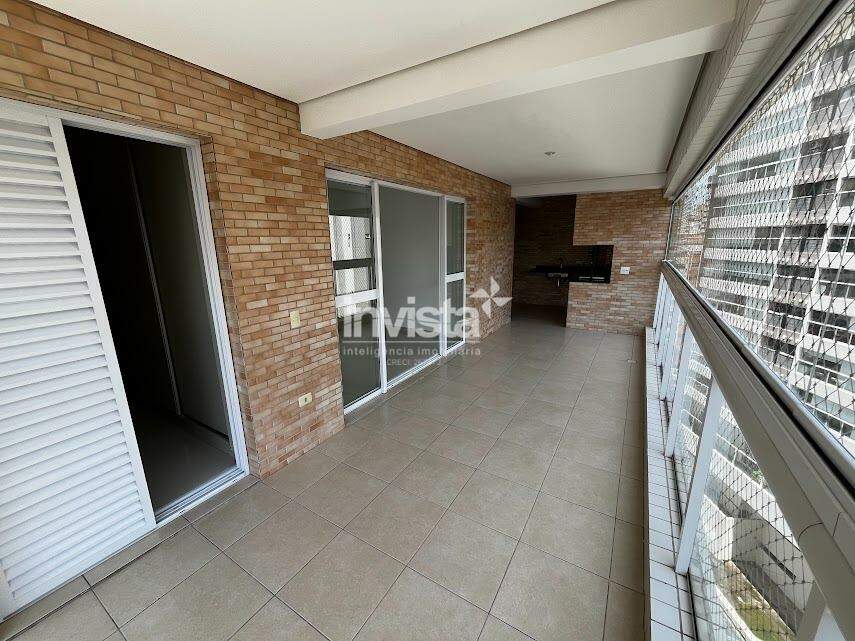C&oacute;digo: 15726 R$ 7.500,00 Apartamento para alugar no bairro Gonzaga 108 m&sup2; 2 quartos 2 vagas - Santos