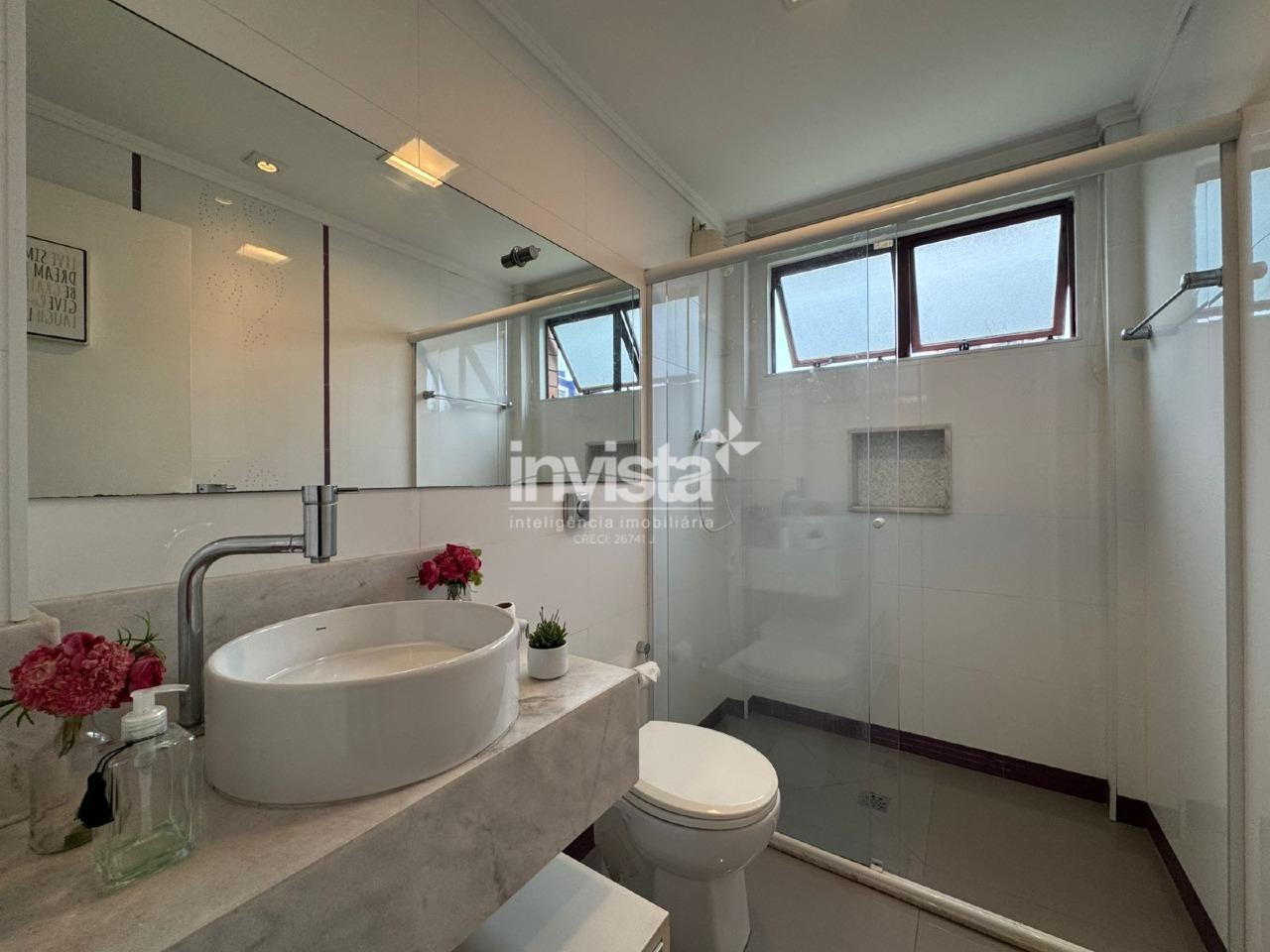 Apartamento de 2 Dormit&oacute;rios | MOBILIADO para Alugar na Ponta da Praia em Santos - Santos