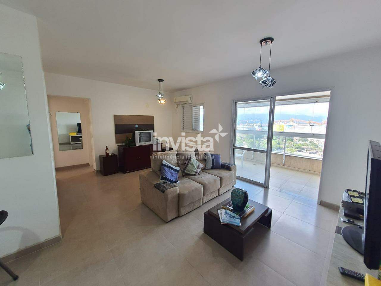 C&oacute;digo: 16442 R$ 6.900,00 Apartamento para alugar em Santos-SP no bairro Ponta da Praia, com 2 dormit&oacute;rios e 77m&sup2; 77 m&sup2; 2 quartos 1 vaga - Santos