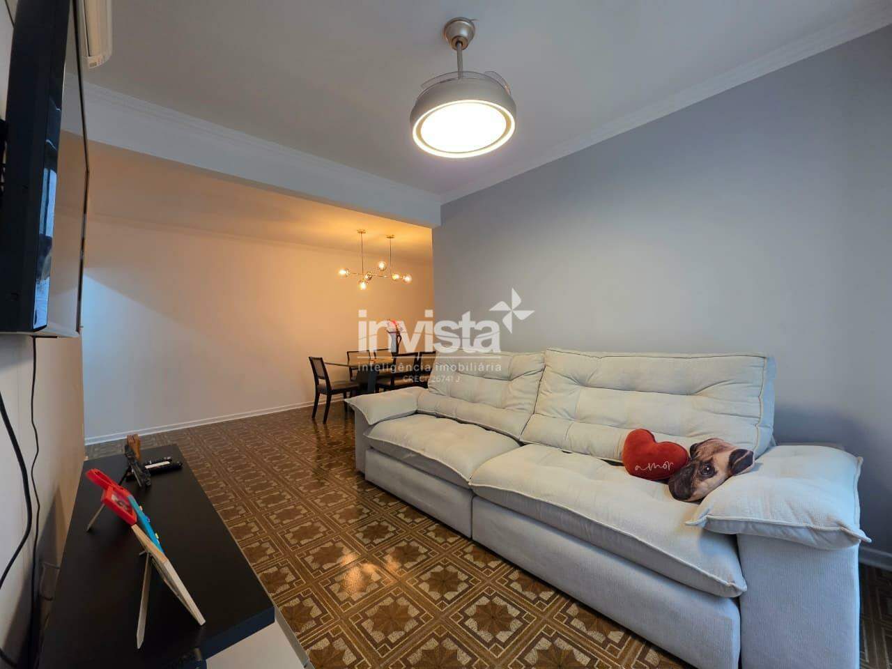 C&oacute;digo: 17330 R$ 880.000,00 Apartamento &agrave; venda em Santos-SP no bairro Ponta da Praia, com 3 dormit&oacute;rios e 125m&sup2; 125 m&sup2; 3 quartos 1 vaga - Santos