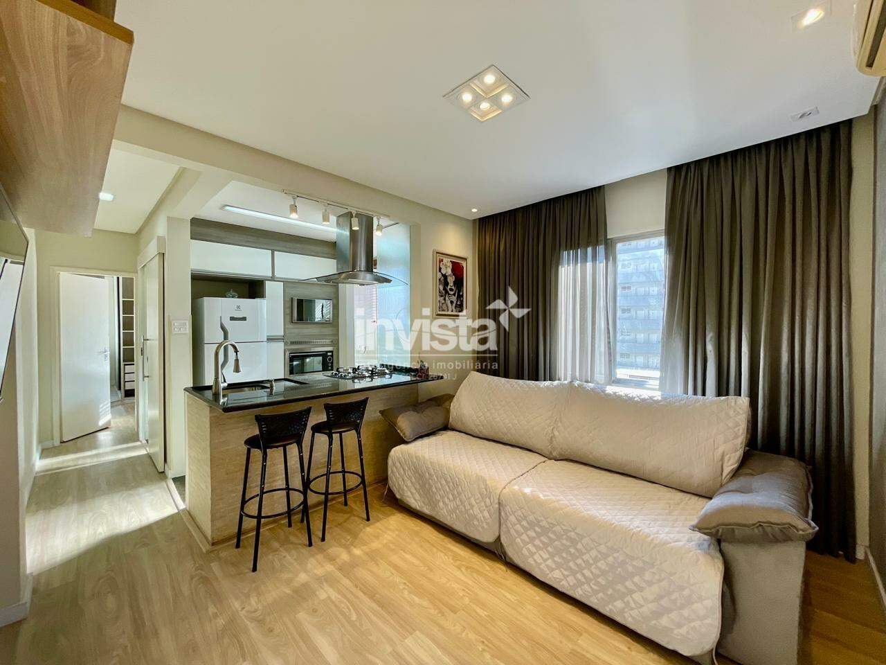 C&oacute;digo: 17690 R$ 510.000,00 Apartamento &agrave; venda em Santos-SP no bairro Gonzaga, com 1 dormit&oacute;rio e 50m&sup2; 50 m&sup2; 1 quarto 1 vaga - Santos