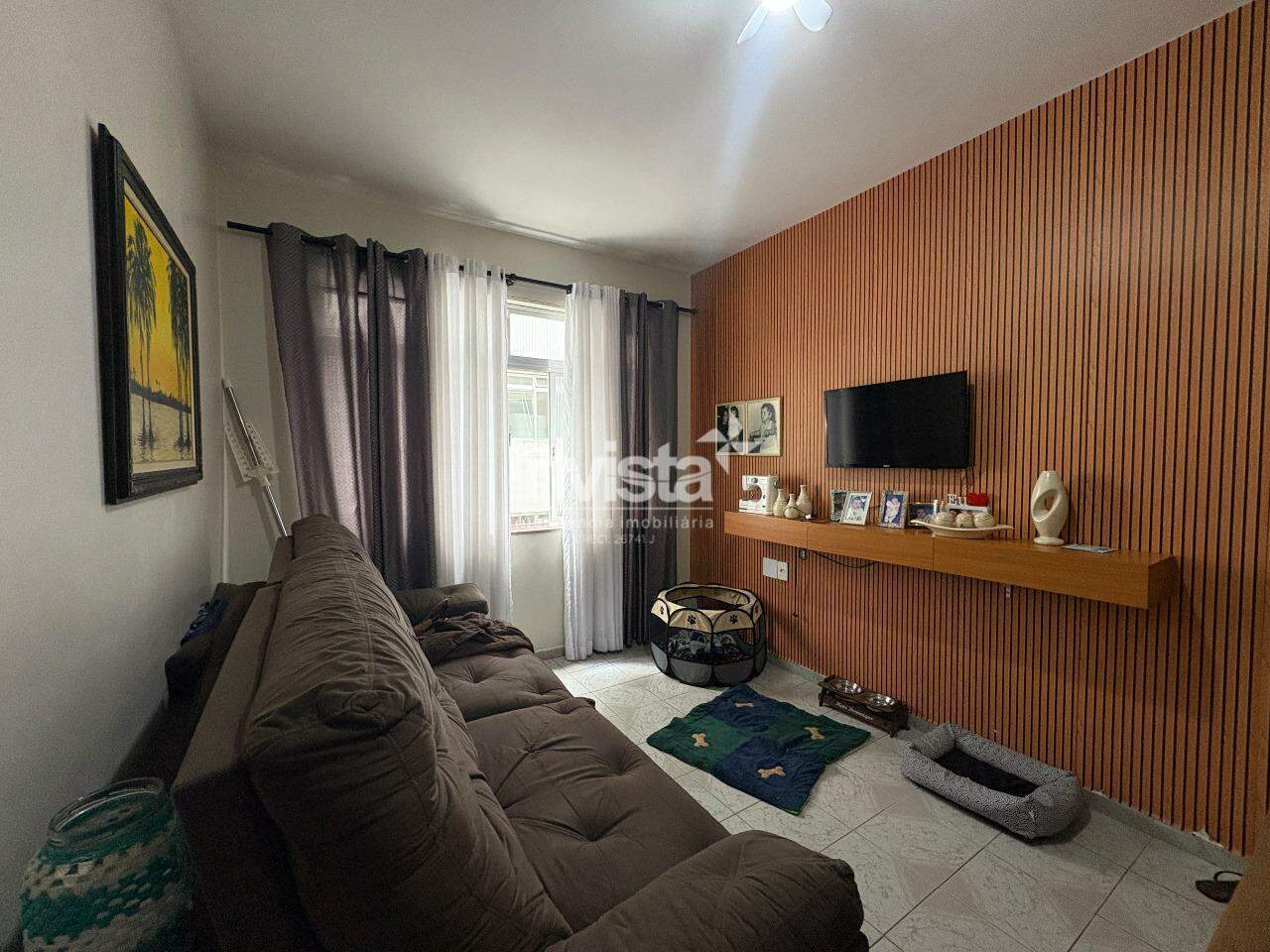 C&oacute;digo: 17848 R$ 447.000,00 Apartamento &agrave; venda em Santos-SP no bairro Pomp&eacute;ia, com 3 dormit&oacute;rios e 80m&sup2; 80 m&sup2; 3 quartos 1 vaga - Santos