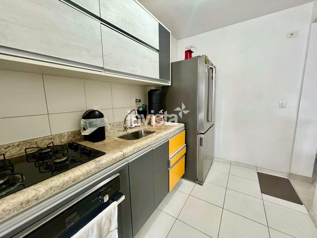 Apartamento de 87 m&sup2; na Pomp&eacute;ia com 2 dormit&oacute;rios, su&iacute;te, 2 vagas e lazer completo - Santos