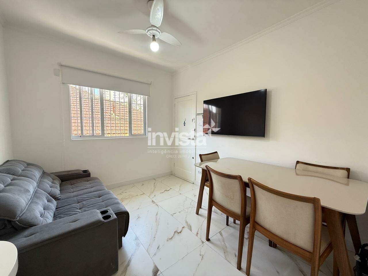 C&oacute;digo: 18310 R$ 395.000,00 Apartamento &agrave; venda em Santos-SP no bairro Boqueir&atilde;o, com 2 dormit&oacute;rios e 70m&sup2; 70 m&sup2; 2 quartos 1 vaga - Santos