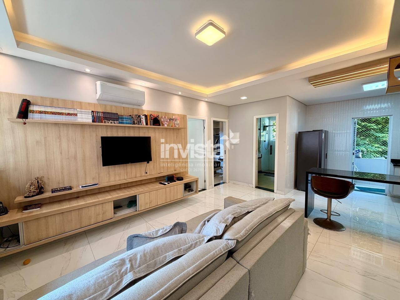 C&oacute;digo: 19273 R$ 500.000,00 Apartamento &agrave; venda no bairro Embar&eacute; 70 m&sup2; 2 quartos 1 vaga - Santos