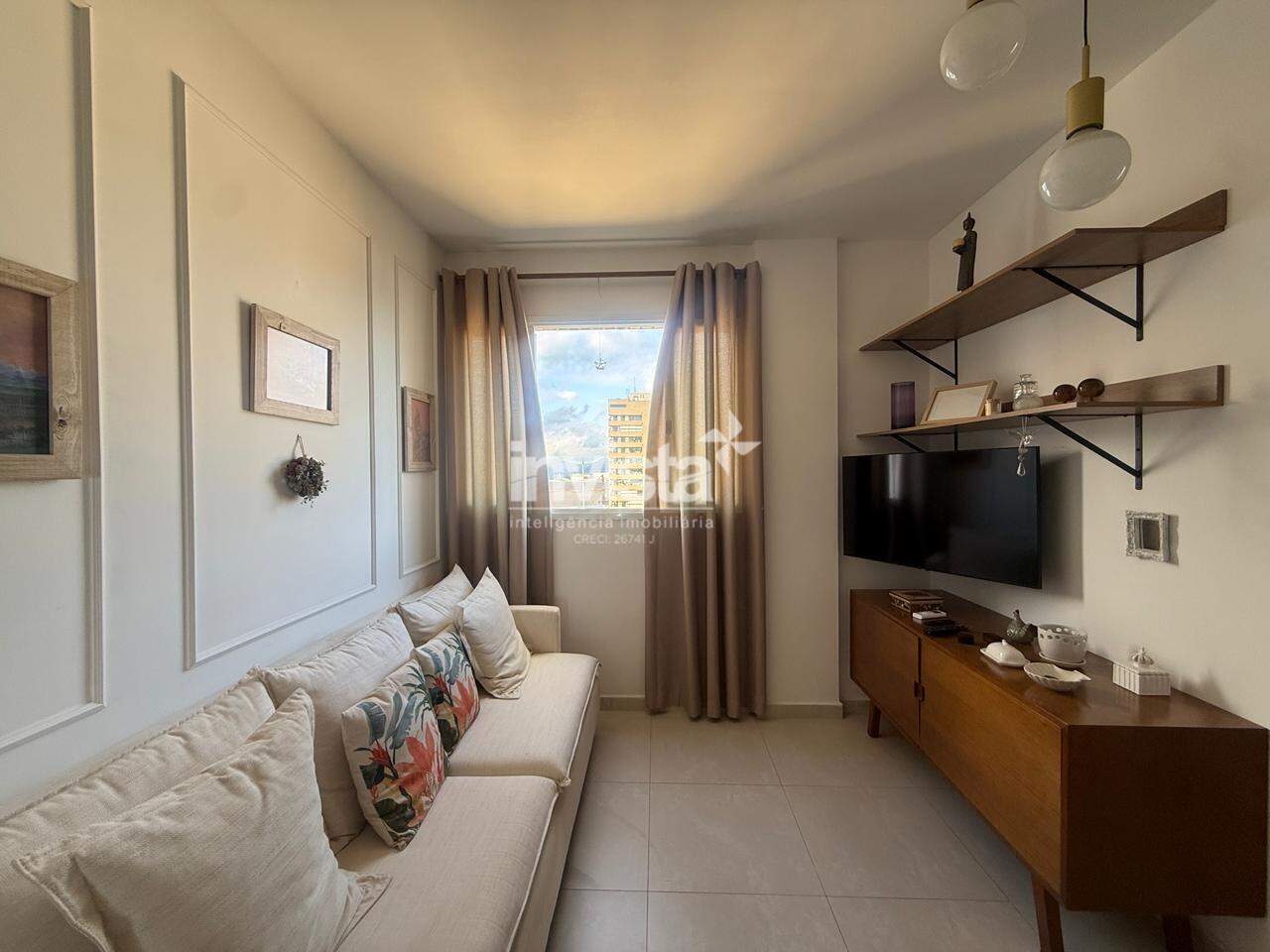 C&oacute;digo: 19655 R$ 4.500,00 Apartamento para alugar em Santos-SP no bairro Ponta da Praia, com 1 dormit&oacute;rio e 50m&sup2; 50 m&sup2; 1 quarto 1 vaga - Santos