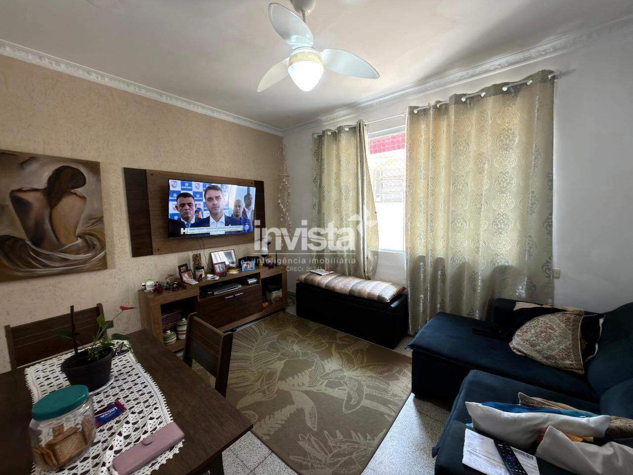C&oacute;digo: 19768 R$ 450.000,00 Apartamento &agrave; venda em Santos-SP no bairro Pomp&eacute;ia, com 2 dormit&oacute;rios e 51m&sup2; 51 m&sup2; 2 quartos 0 vagas - Santos