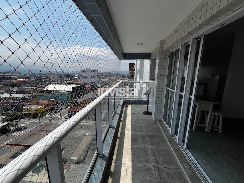 C&oacute;digo: 19863 R$ 3.800,00 Apartamento para alugar no bairro Encruzilhada 56 m&sup2; 1 quarto 1 vaga - Santos