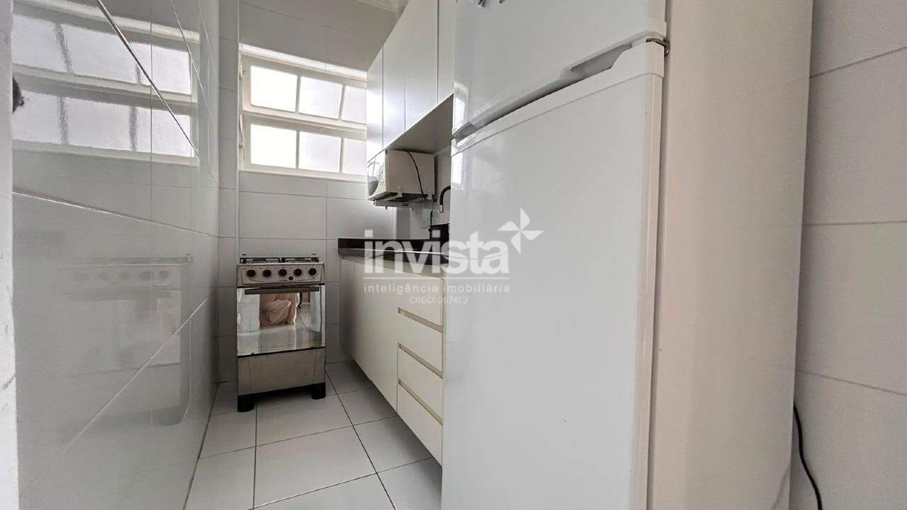 Apartamento para loca&ccedil;&atilde;o na Ponta da Praia - Santos