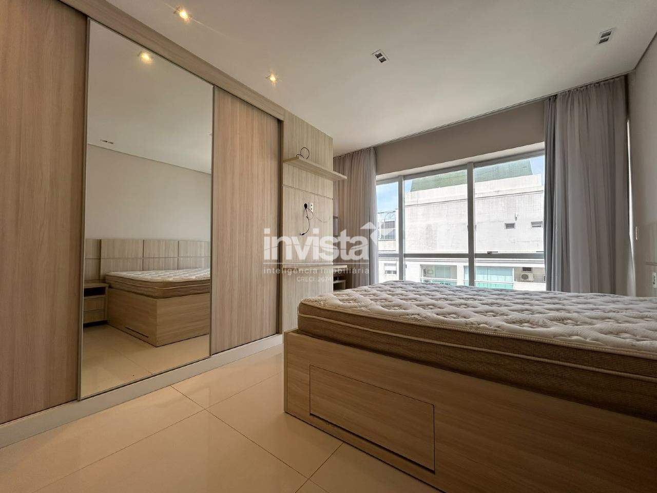 Apartamento para aluguel no bairro Aparecida - Santos