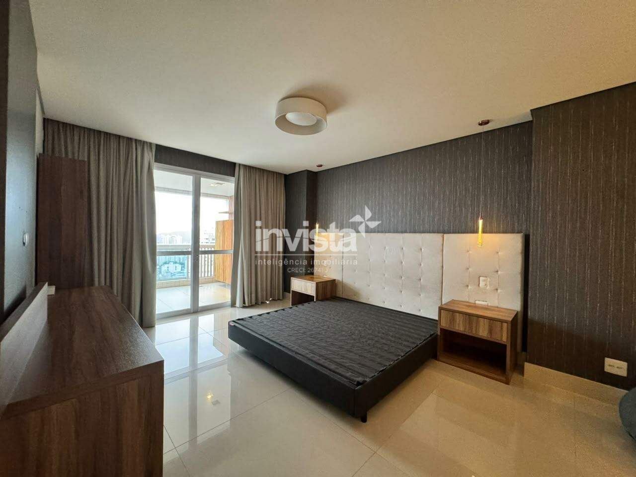 Apartamento para aluguel no bairro Aparecida - Santos
