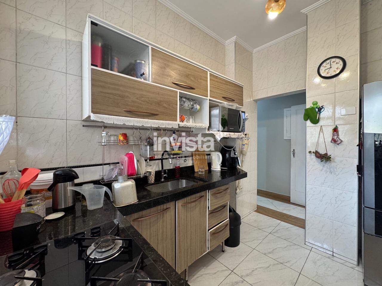 Apartamento de 3 dormit&oacute;rios no Jose Menino em Santos - Santos