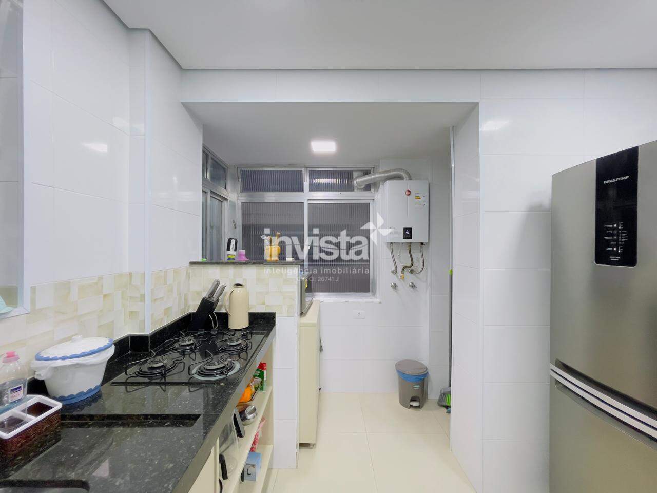 Apartamento &agrave; venda no bairro Pomp&eacute;ia - Santos
