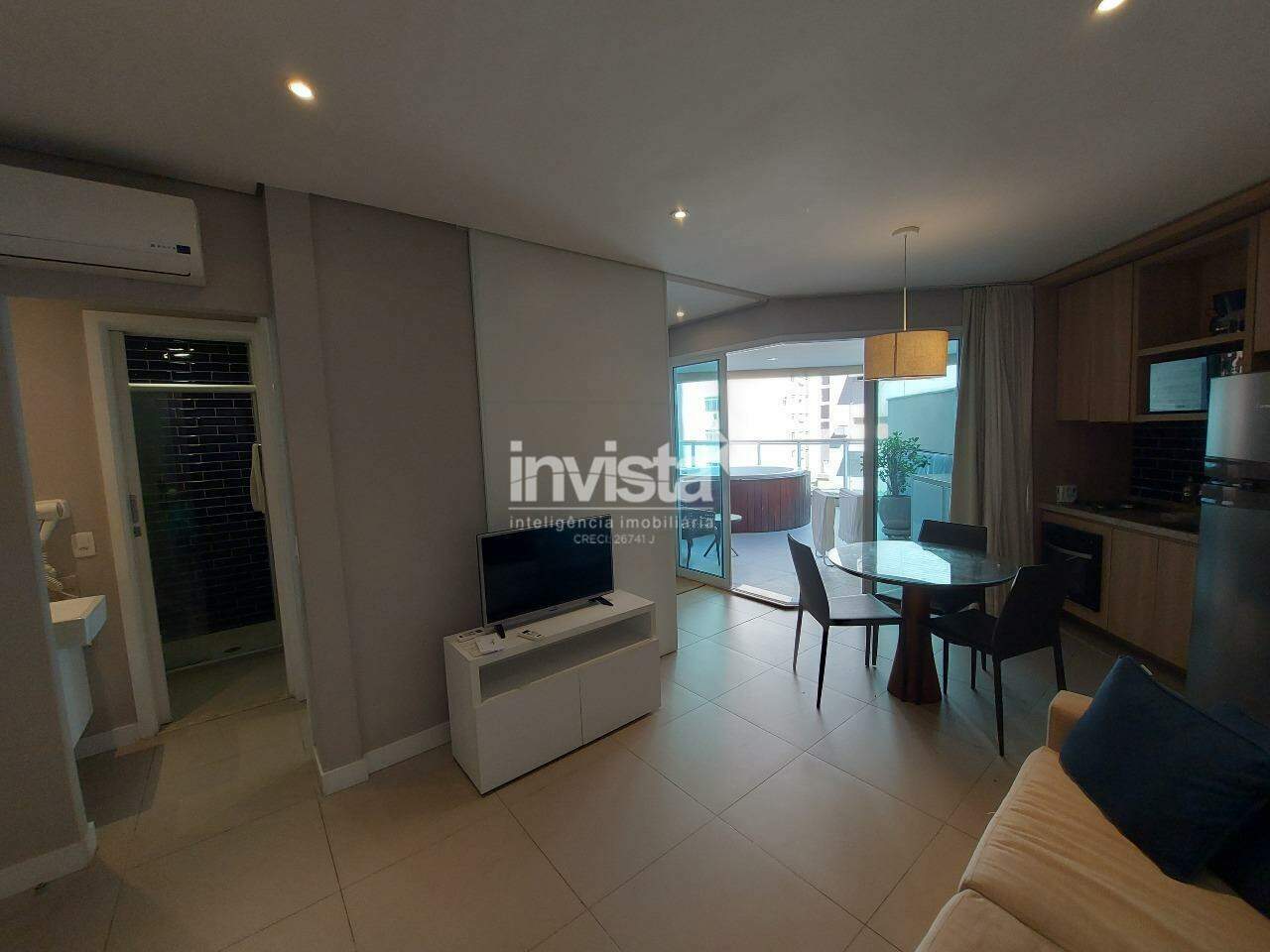 Apartamento Garden à venda, Porteira Fechada, Jacuzzi Privativa, Prédio com Lazer e Serviços, Pompéia-Santos