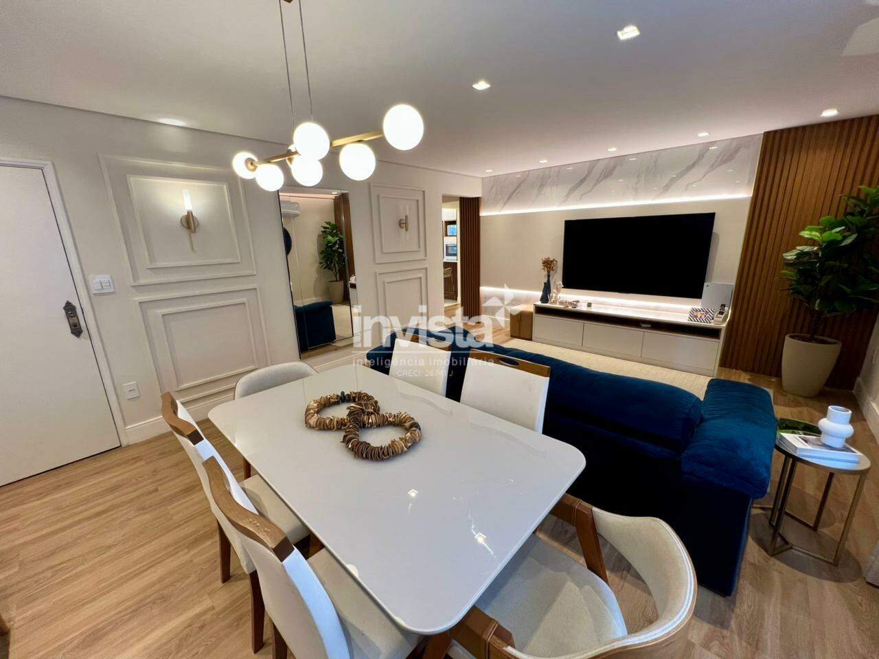 C&oacute;digo: 20889 R$ 1.150.000,00 Apartamento &agrave; venda no bairro Gonzaga 126 m&sup2; 3 quartos 1 vaga - Santos