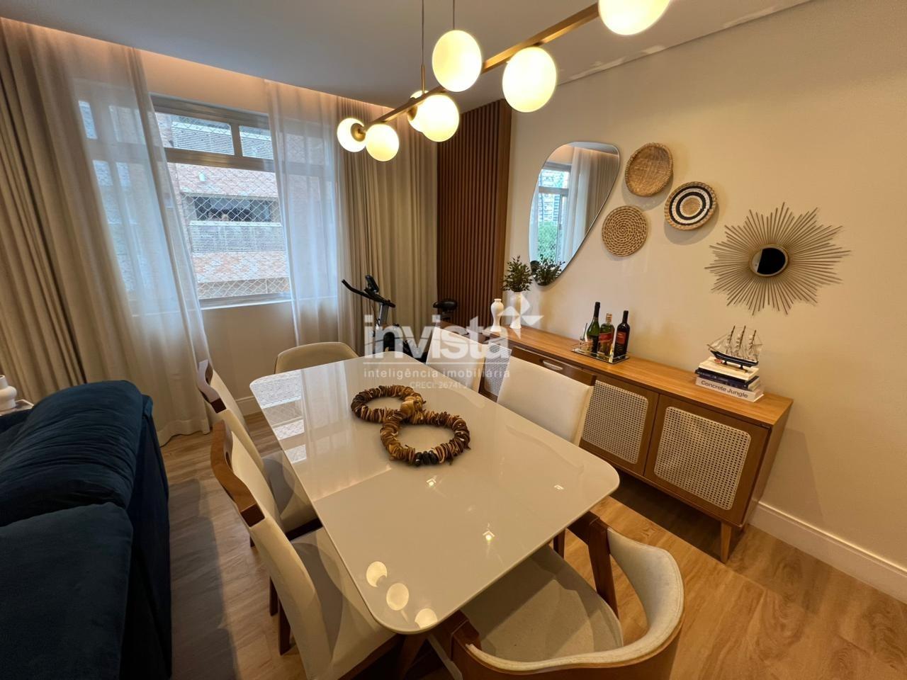 Apartamento &agrave; venda no bairro Gonzaga - Santos