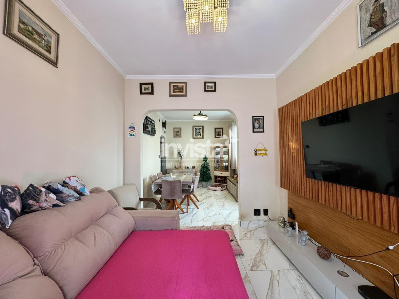 Casa &agrave; venda em Santos-SP no bairro Boqueir&atilde;o, com 4 dormit&oacute;rios e 160m&sup2; - Santos