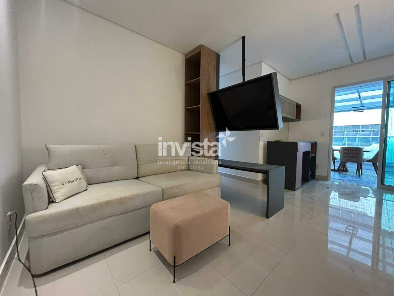 C&oacute;digo: 20955 R$ 5.500,00 Apartamento para alugar em Santos-SP no bairro Pomp&eacute;ia, com 1 dormit&oacute;rio e 88m&sup2; 88 m&sup2; 1 quarto 1 vaga - Santos