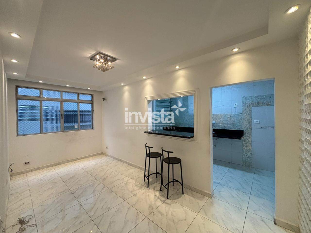 C&oacute;digo: 20962 R$ 3.200,00 Apartamento para alugar em Santos-SP no bairro Marap&eacute;, com 2 dormit&oacute;rios e 78m&sup2; 78 m&sup2; 2 quartos 1 vaga - Santos