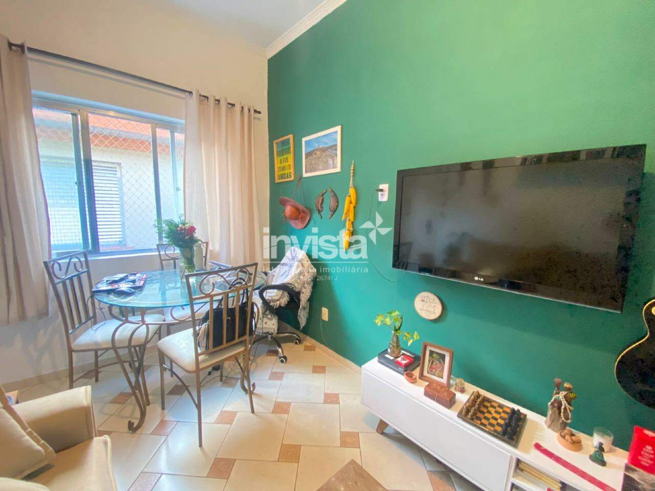 C&oacute;digo: 20979 R$ 315.000,00 Apartamento &agrave; venda em Santos-SP no bairro Boqueir&atilde;o, com 1 dormit&oacute;rio e 42m&sup2; 42 m&sup2; 1 quarto 0 vagas - Santos