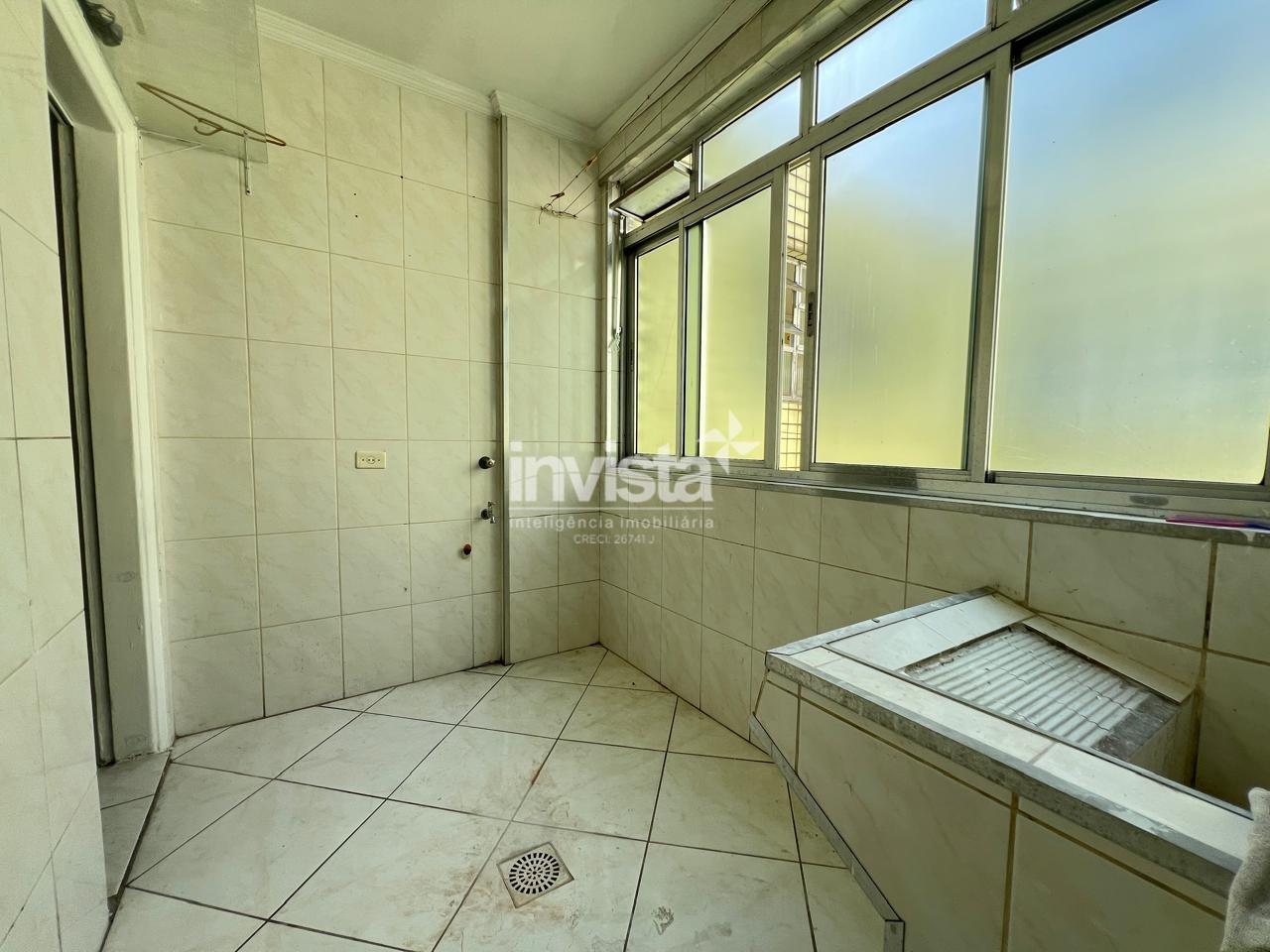 Apartamento para alugar no bairro Gonzaga - Santos