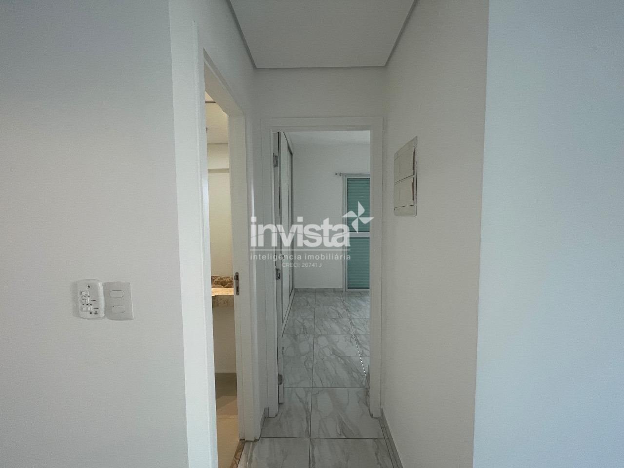 Apartamento para aluguel no bairro Gonzaga - Santos