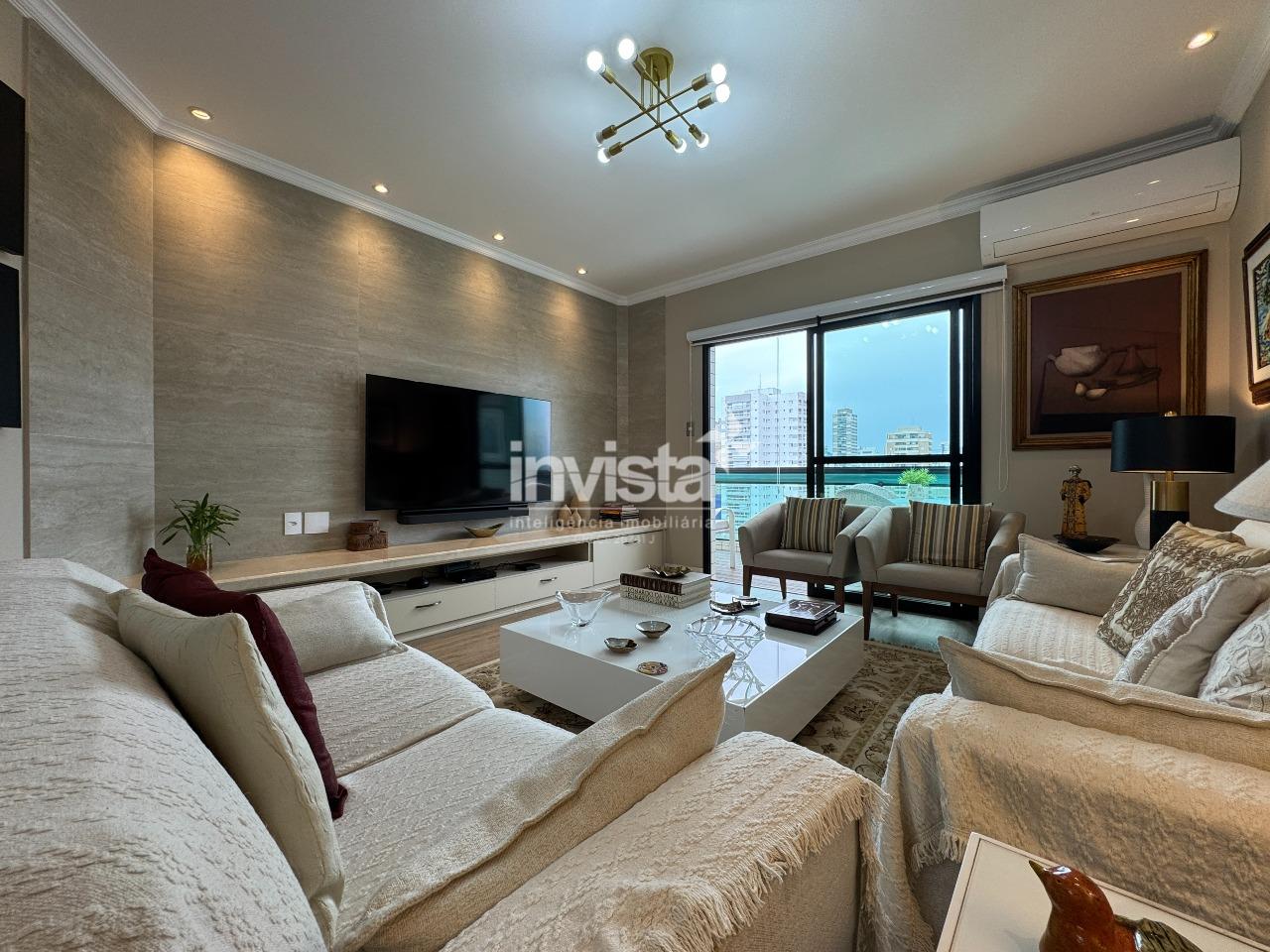 C&oacute;digo: 21123 R$ 1.290.000,00 Apartamento &agrave; venda em Santos-SP no bairro Embar&eacute;, com 3 dormit&oacute;rios e 149m&sup2; 149 m&sup2; 3 quartos 2 vagas - Santos
