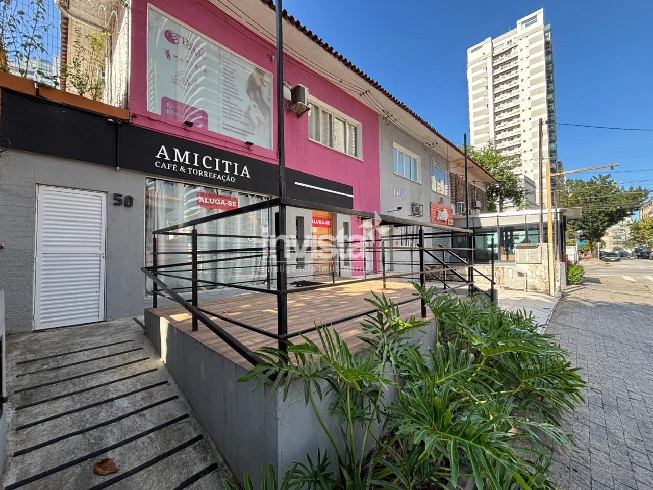 C&oacute;digo: 21290 R$ 7.000,00 Casa para alugar no bairro Aparecida 120 m&sup2; 3 quartos 0 vagas - Santos