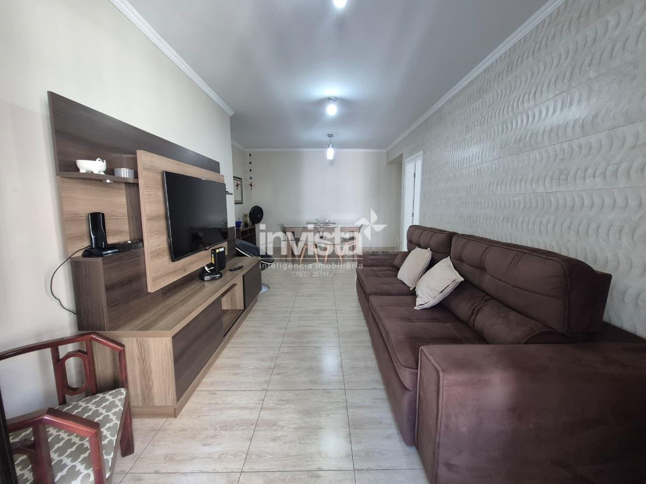 C&oacute;digo: 21609 R$ 5.300,00 Apartamento para alugar no bairro Jos&eacute; Menino 87 m&sup2; 2 quartos 1 vaga - Santos