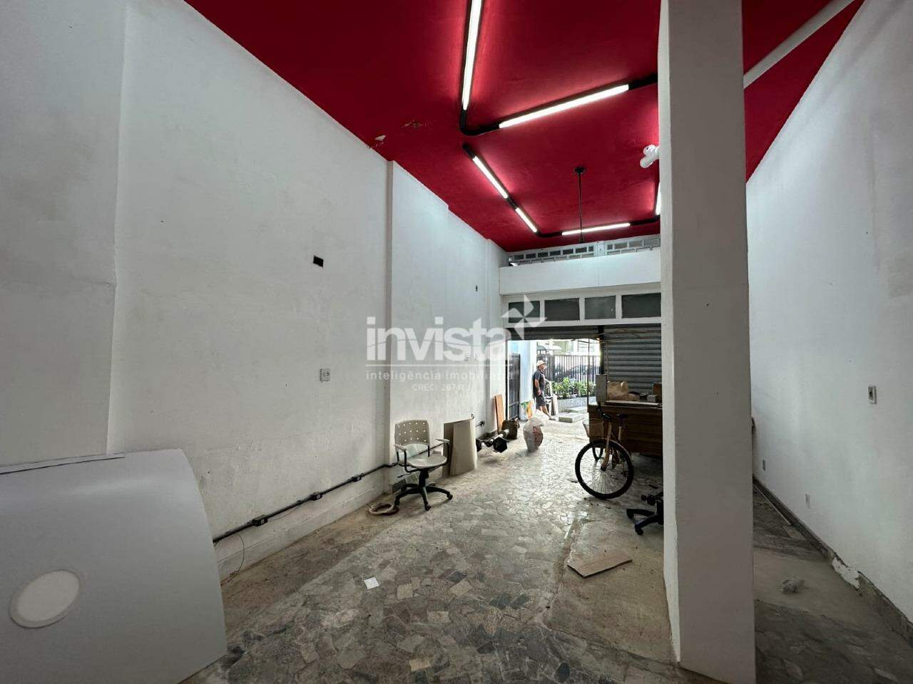 C&oacute;digo: 21826 R$ 3.500,00 Loja para alugar em Santos-SP no bairro Boqueir&atilde;o, com 0 dormit&oacute;rio e 50m&sup2; 50 m&sup2; 0 quartos 0 vagas - Santos