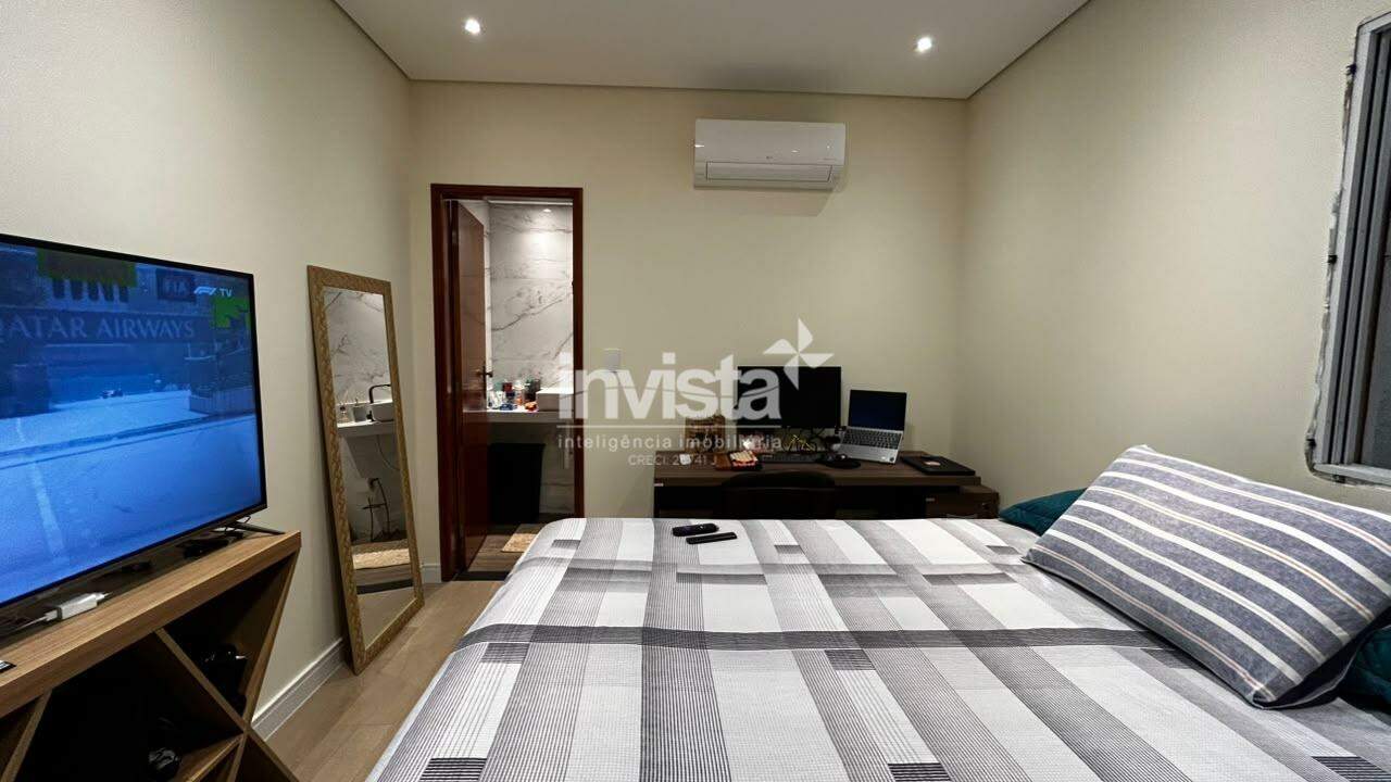 Casa &agrave; venda no bairro Marap&eacute; - Santos