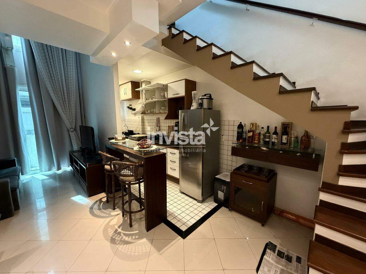 C&oacute;digo: 21942 R$ 580.000,00 Apartamento &agrave; venda em Santos-SP no bairro Gonzaga, com 1 dormit&oacute;rio e 69m&sup2; 69 m&sup2; 1 quarto 1 vaga - Santos