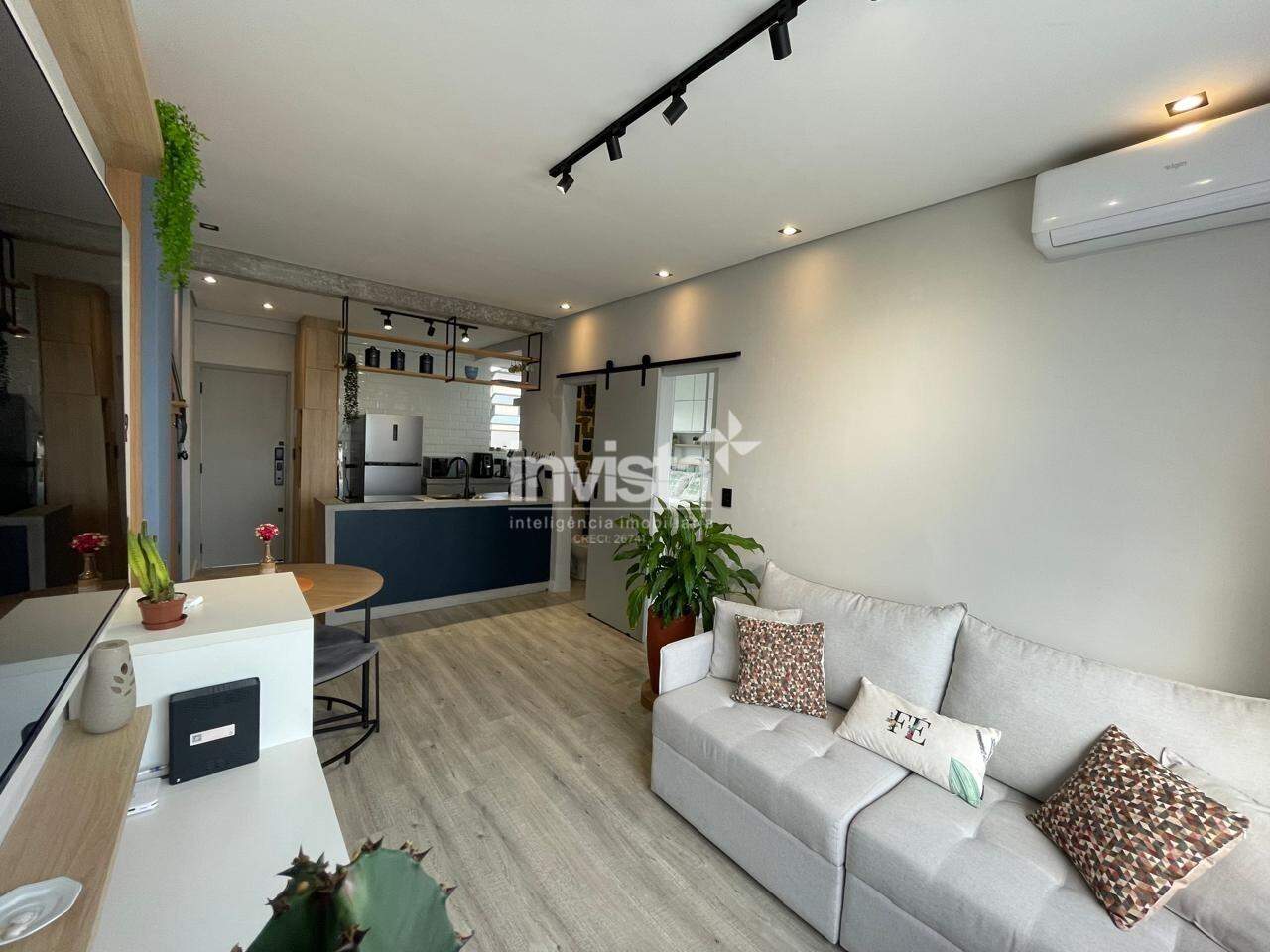 C&oacute;digo: 21944 R$ 570.000,00 Apartamento &agrave; venda no bairro Gonzaga 40 m&sup2; 1 quarto 0 vagas - Santos