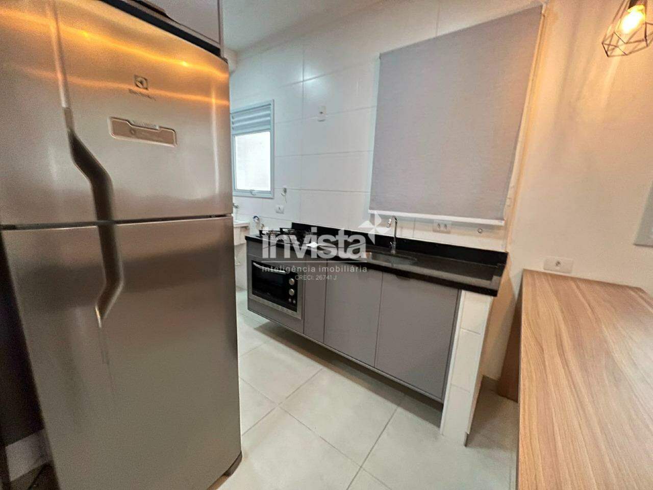 Apartamento para alugar no bairro Jos&eacute; Menino - Santos