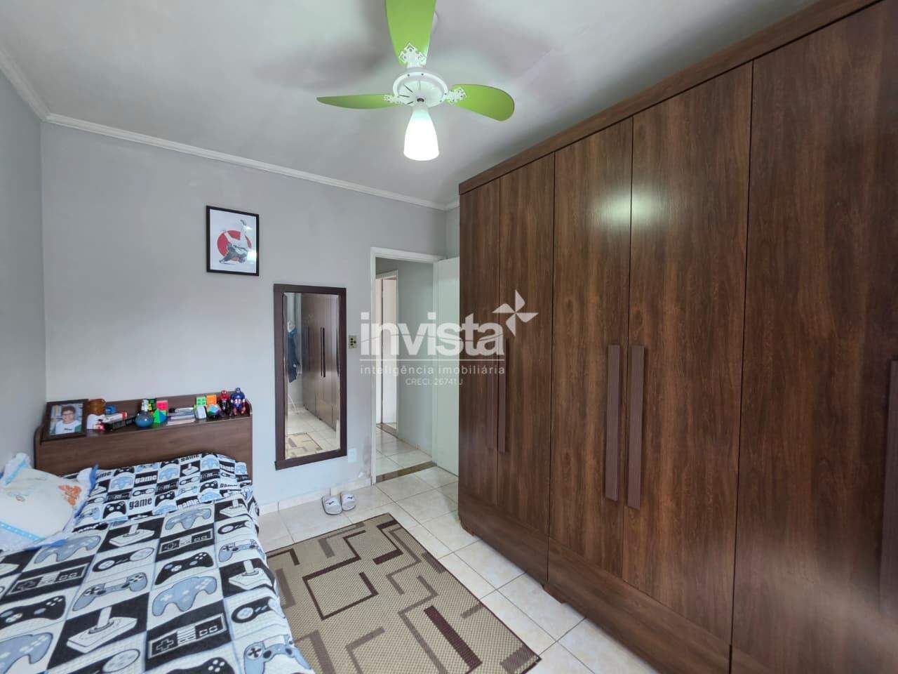Apartamento &agrave; venda em Santos-SP no bairro Campo Grande, com 2 dormit&oacute;rios e 68m&sup2; - Santos